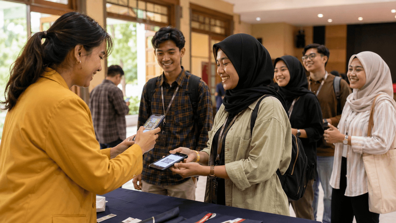 Panitia Ospek, Seminar, atau Konser Kampus? Registrasi Hari-H Bisa Sesimpel Scan QR